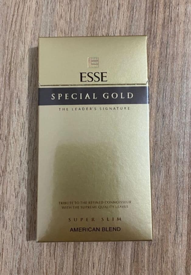 เอสเซ่ สเปเชียล โกล(มวนเล็ก) (Esse Special Gold Slims) 2