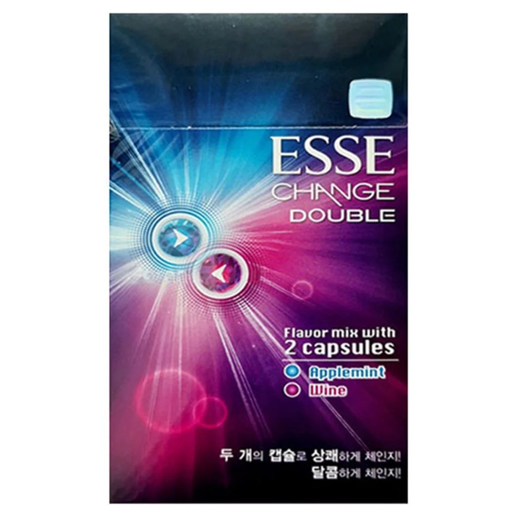 เอสเซ่ ดับเบิ้ลแอ๊ปเปิ้ลมินต์+ไวน์แดง(มวนเล็ก) (Esse Change Double Wine Applemint) 3