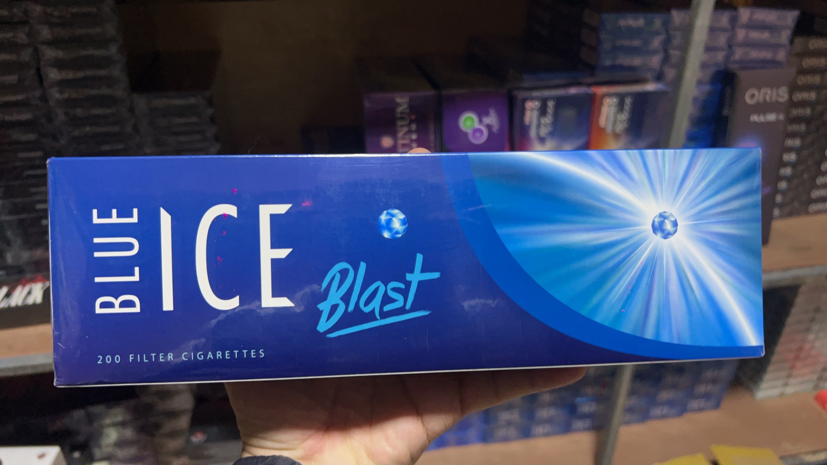 บลูไอซ์ แบลส เมนทอล 1 เม็ดกด(สายเย็น) (BLUE ICE BLAST)