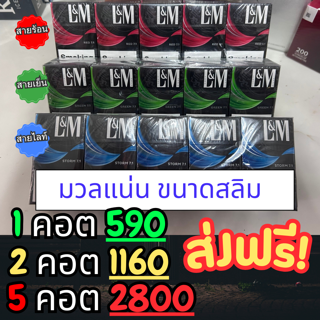 L&M เย็นเขียว (ซองอ่อน) 3