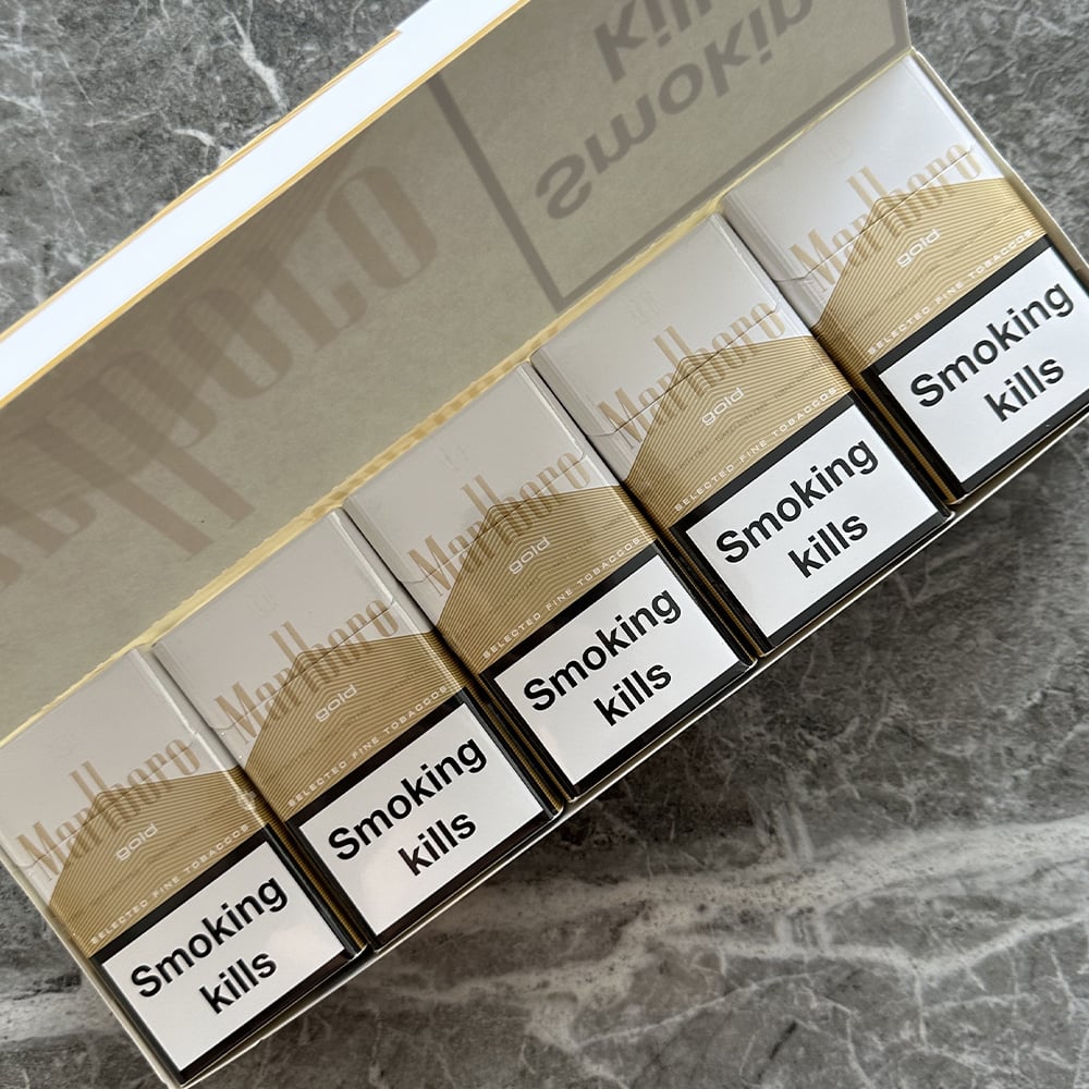 มาโบโร่ สีทอง (Marlboro Gold) 4