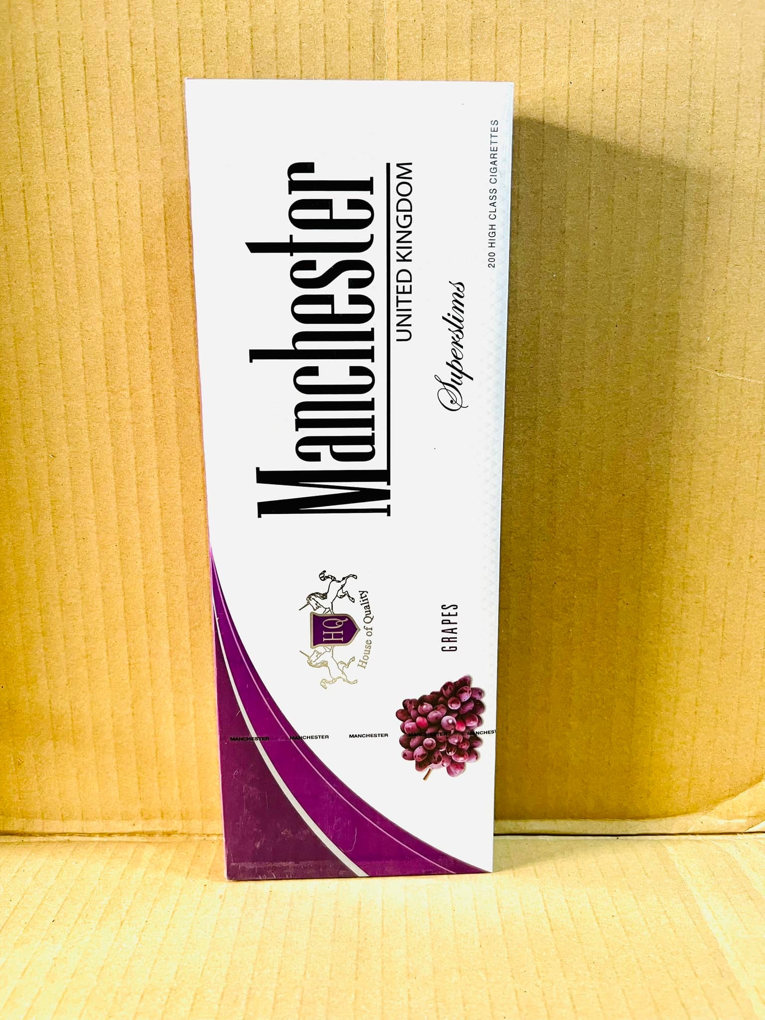 แมนเชสเตอร์ องุ่น (มวนเล็ก) (Manchester Grapes Super Slim)