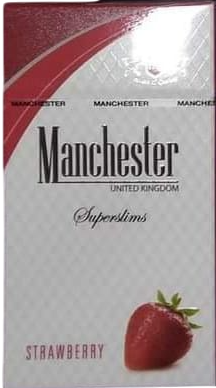 แมนเชสเตอร์ สตอร์เบอรี่ (มวนเล็ก) (Manchester Strawberry Super Slim) 2