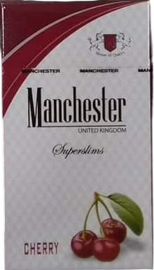 แมนเชสเตอร์ เชอรี่ (มวนเล็ก) (Manchester Cherry Super Slim) 3