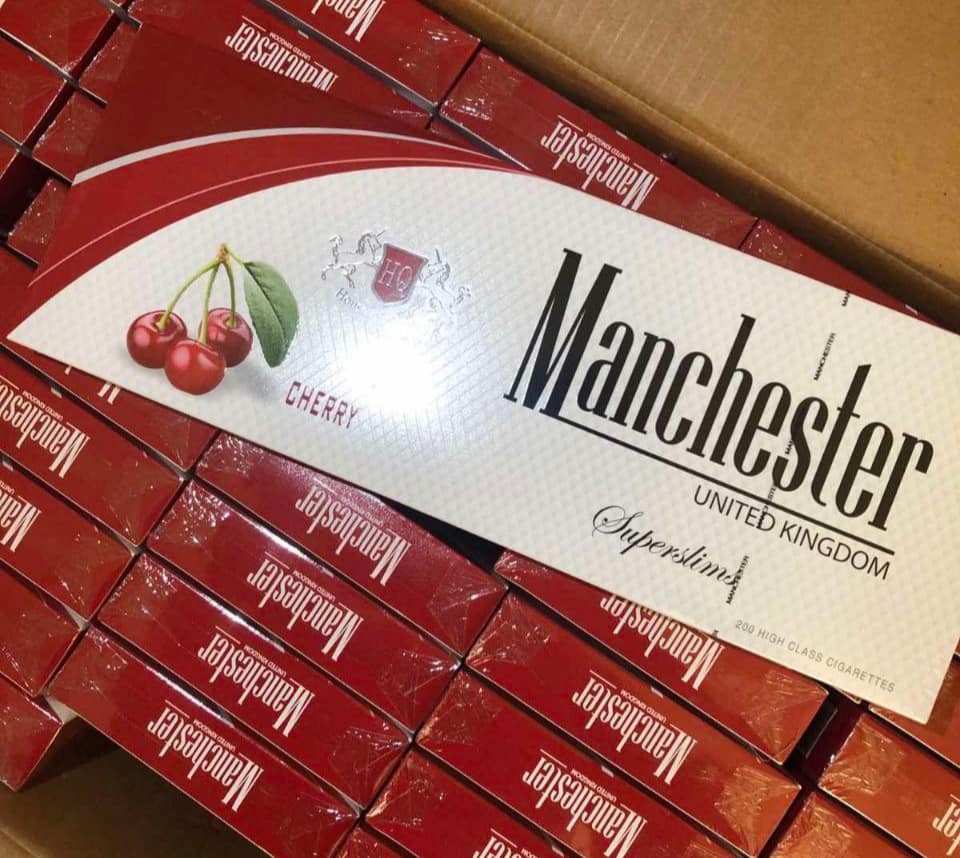 แมนเชสเตอร์ เชอรี่ (มวนเล็ก) (Manchester Cherry Super Slim) 4